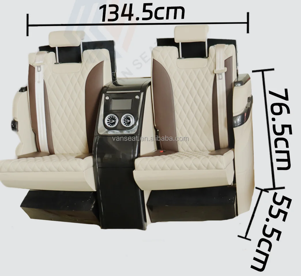 Luxury Van Custom Interior VIP Car Seat Folding Hidden Seats TV Wall ...