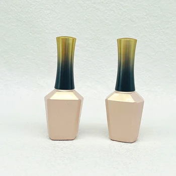 12ml pink glass bottles for nail green nail art acrylic glass bottle supplier 12ml nail builder gel bottle glass container