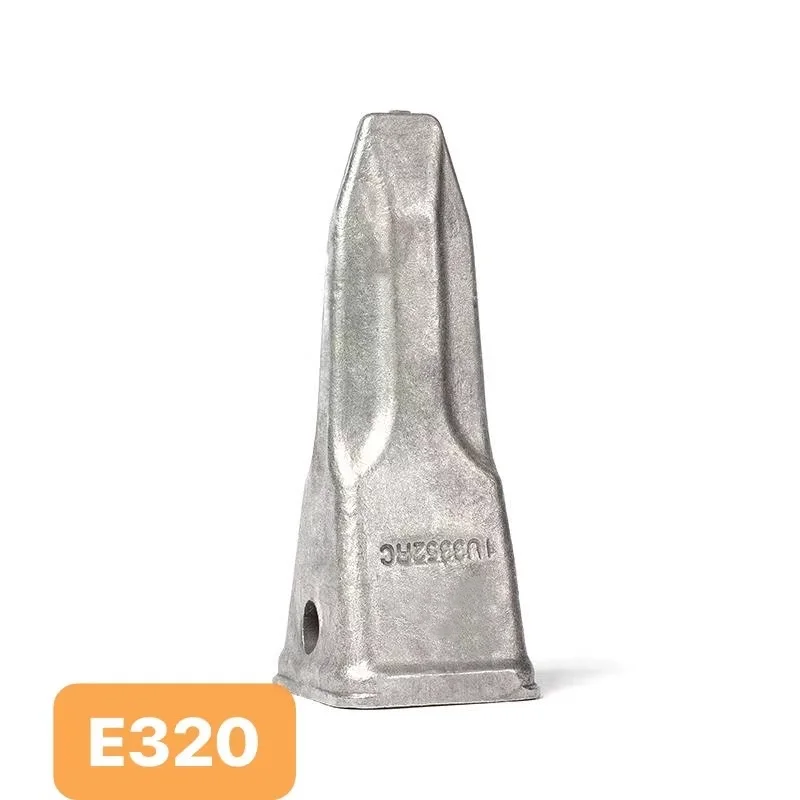 Excavator Bucket Teeth for Komatsu PC200 PC220 PC200-8 for CAT E330 E320 E325 Retainers Tip Pins Forged Rock Bucket Tooth