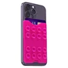 Pink Card insertion, single-sided suction cup, logo