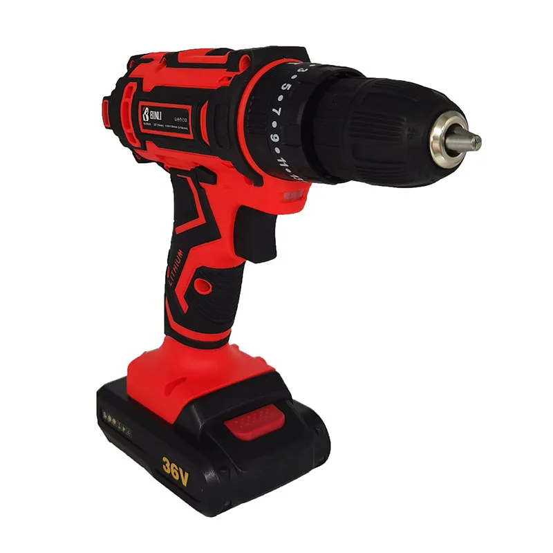 20V/24V/18V/24V Lithium Battery 710W 13Mm Brushless Double Speed Impact Drill