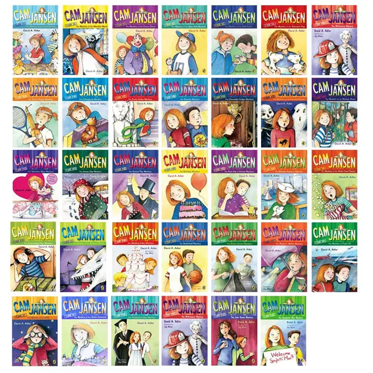 Cam Jansen Series Detective Story Books for Kids - 1-34 Volumes