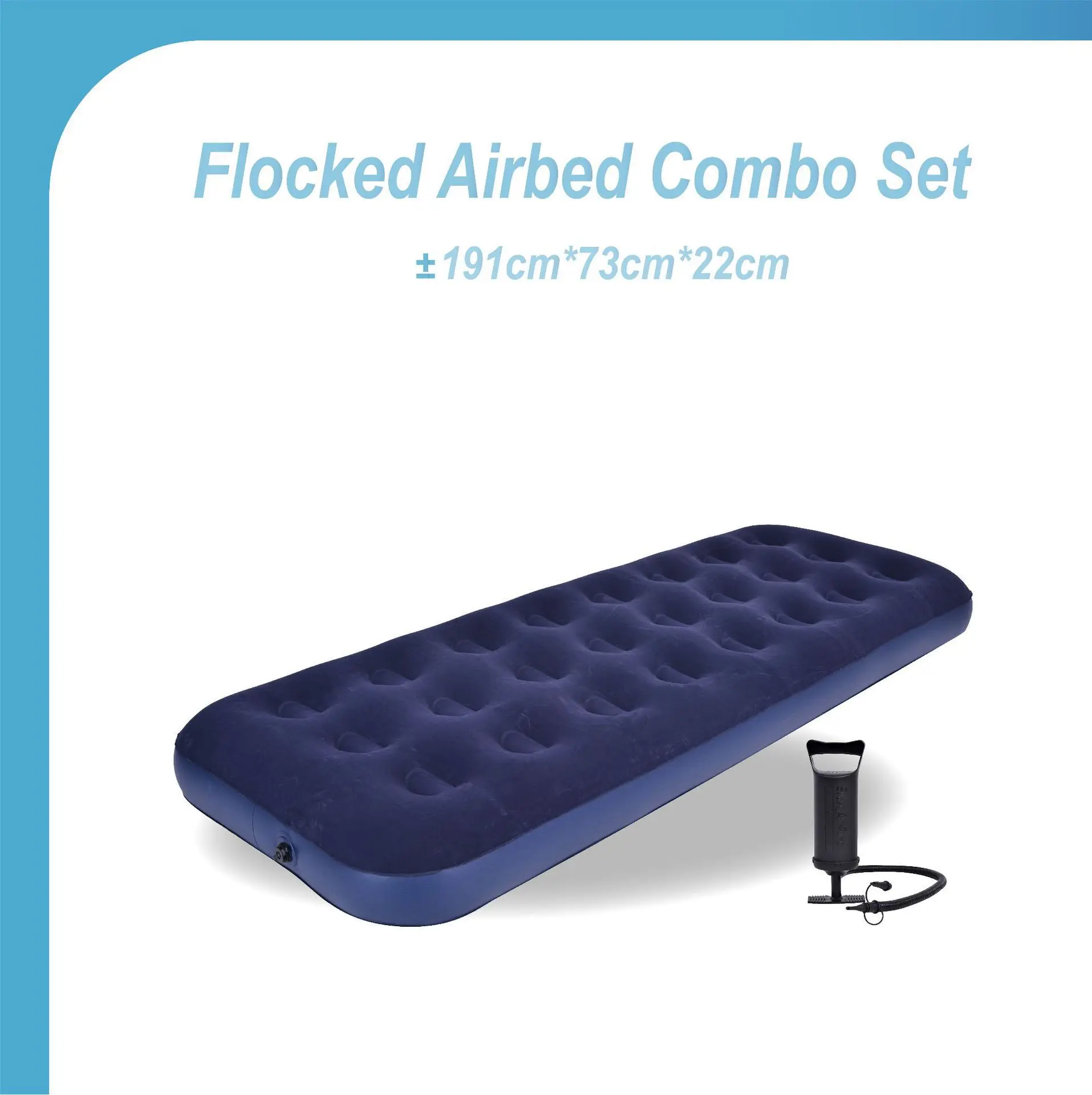 Factory Price High Quality Air Mattress Inflatable Air Bed For Trip