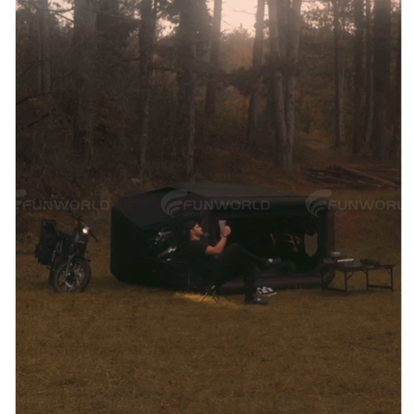 Air Station Fast-deploying Inflatable Shelter Portable Inflatable Camping Tent for Outdoor