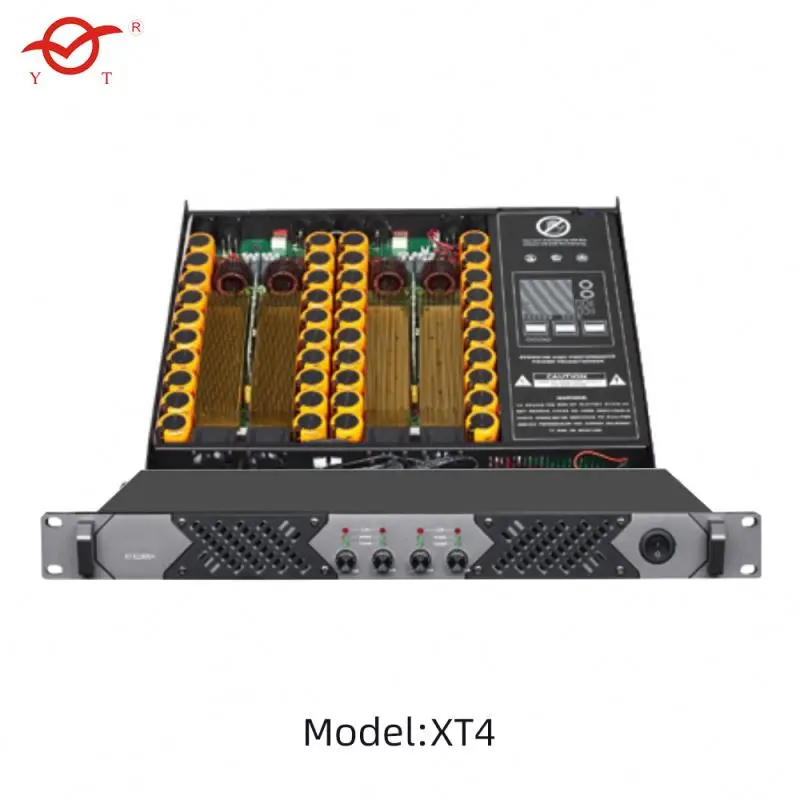 Power Amplifier for Sound Table Dynatech V 7000 Professional 1U 2 Channel Audio Class H Circuit Ca Crown Macro Tech Mt 1201 Nx