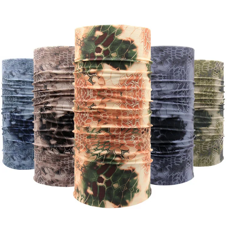 Лидер продаж велосипедный Бесшовный шарф из микрофибры с индивидуальным дизайном бандана шейный шарф-труба повязка на голову для