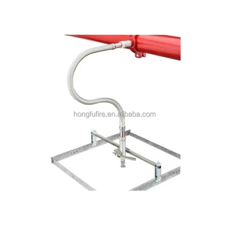 1800mm Unbraided Fire Sprinkler Flexible Hose Stainless Steel Hose