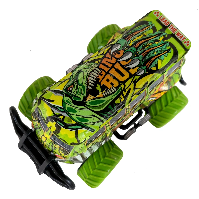 Remote Control Four Channel Simulation 1:43 Dinosaur Car Rc City Toy Bus