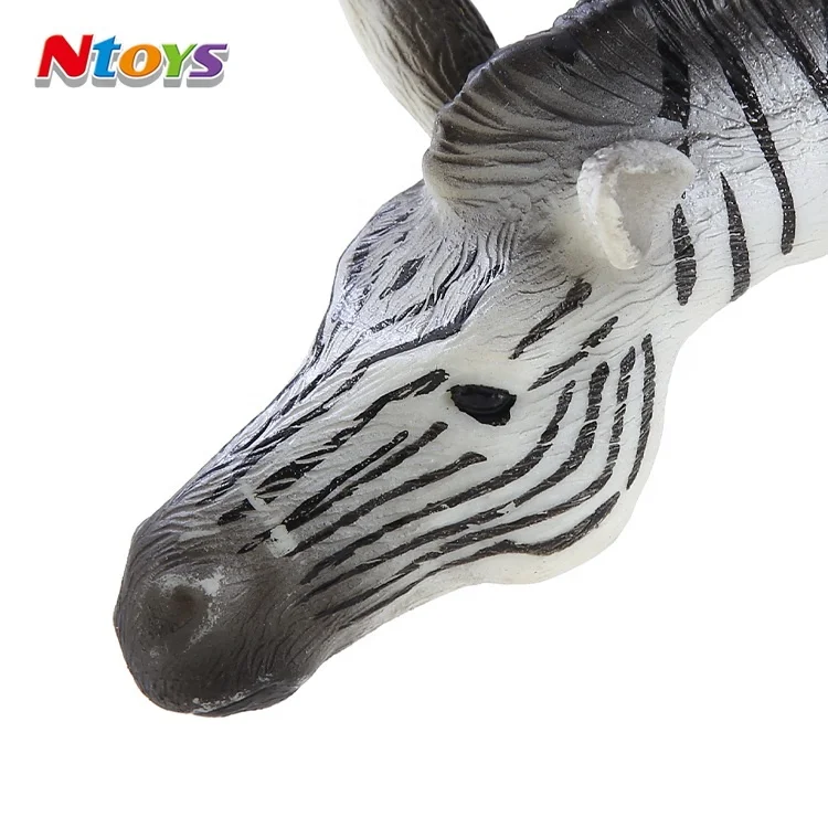 PVC Simulation Wild Animals Toys Zebra for Kids Pretend Play Juguetes Para Animales Kinder Spielzeug