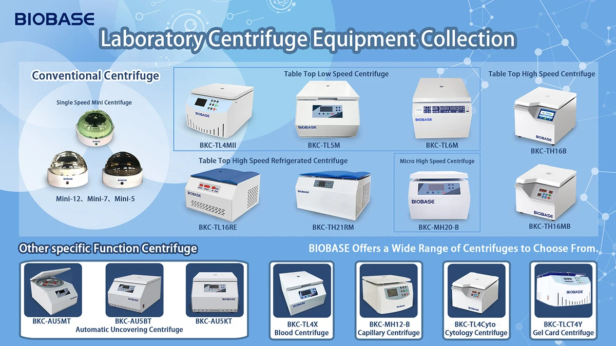 Biobase Onestop Solution Centrifugal Complete Automatic Lowspeed