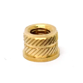 JIYAN China Supplier OEM Through Hole Inner And Outside Threaded Brass CNC Turning Parts