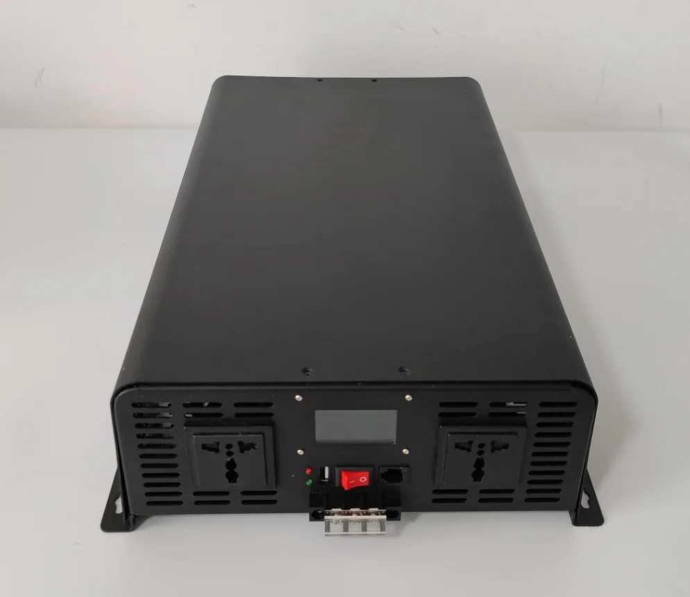 Single Phase Pure Sine Wave Generator Inverter High Frequency Power Inverter 8000w with LCD Display and Remote Control Function