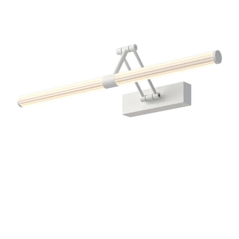 Adjustable LED Mirror Light Wall Lamp for Bathroom Hotel House Restaurant Villa Mall Toilet Iron Light-Up Picture Gallery Decor