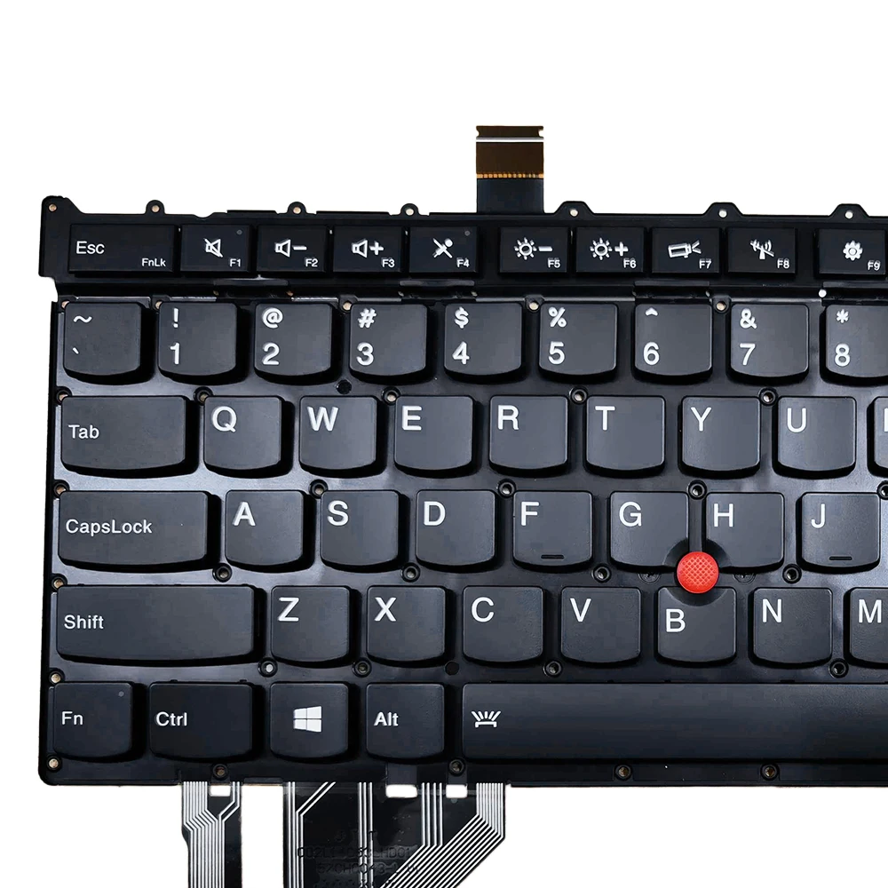 US English Laptop Keyboard for Lenovo Thinkpad Carbon X1 Gen 3