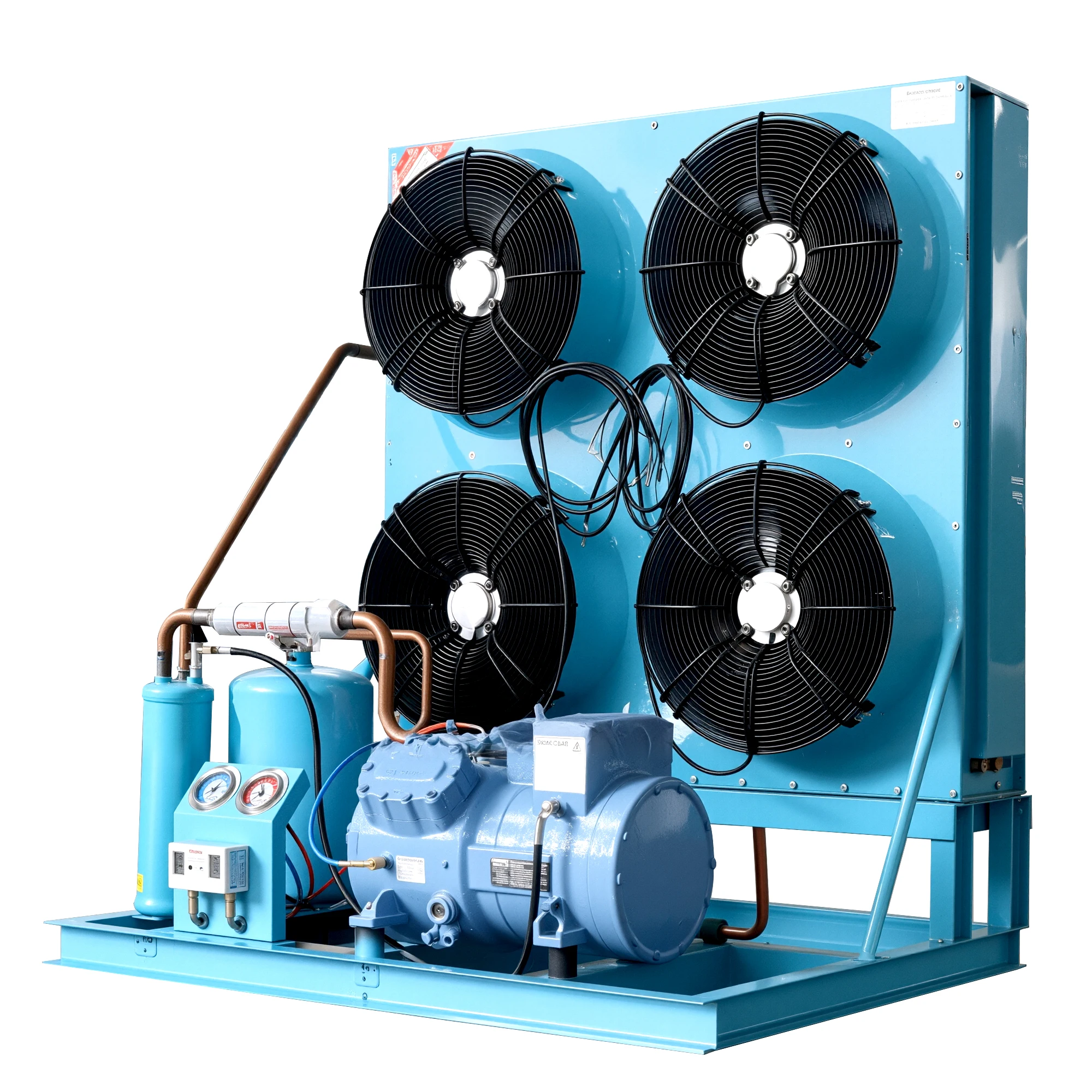 Uses Semi-hermetic Scroll Compressor, 380V-440V, -35℃ to +15℃ - detail 10