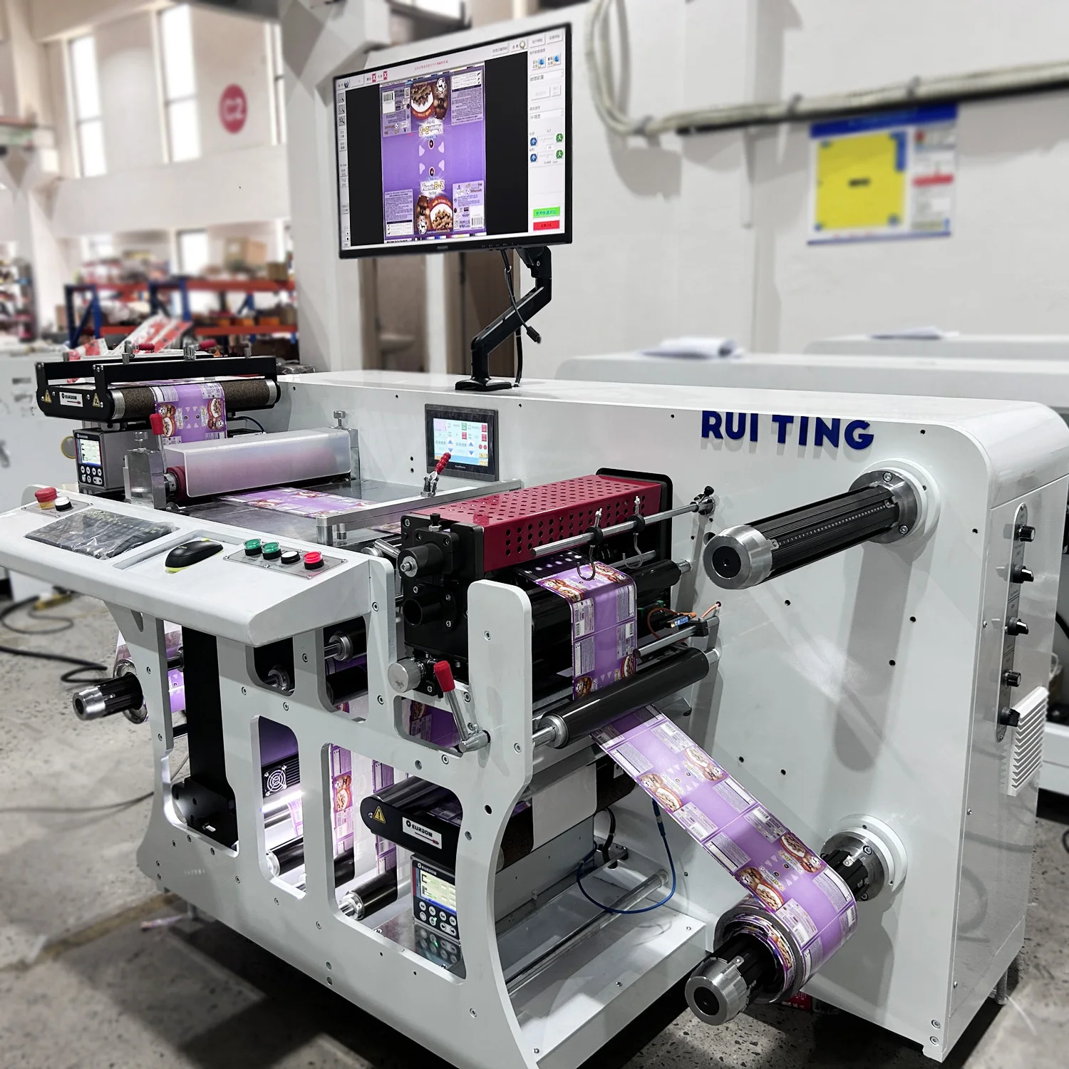 RT-350 New Model Automatic Label Inspection Machine with 4K Camera