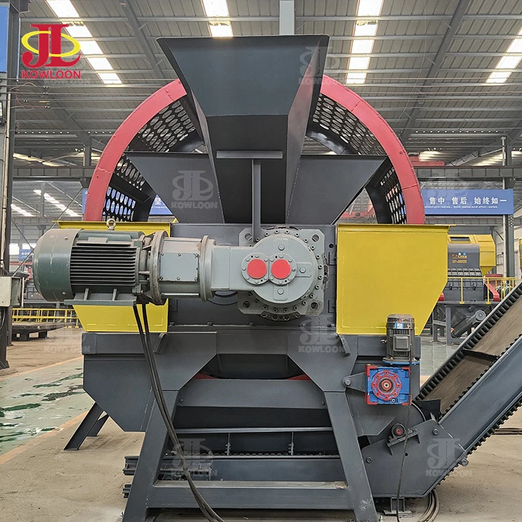 High Output Automatic Tyre Recycling Machine Waste Tyre Tire Recycling Shredder Machine