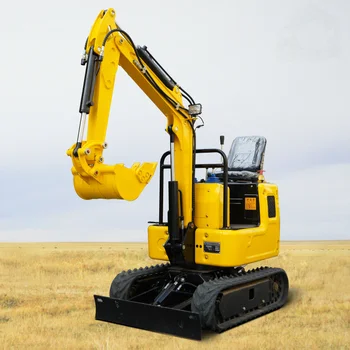 1Ton R319N made in china heigh quality Kubota multi functional mini skid crawler excavator machine