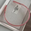 Base acetate hoop-pink