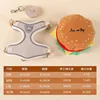 Hamburger chest and back traction rope