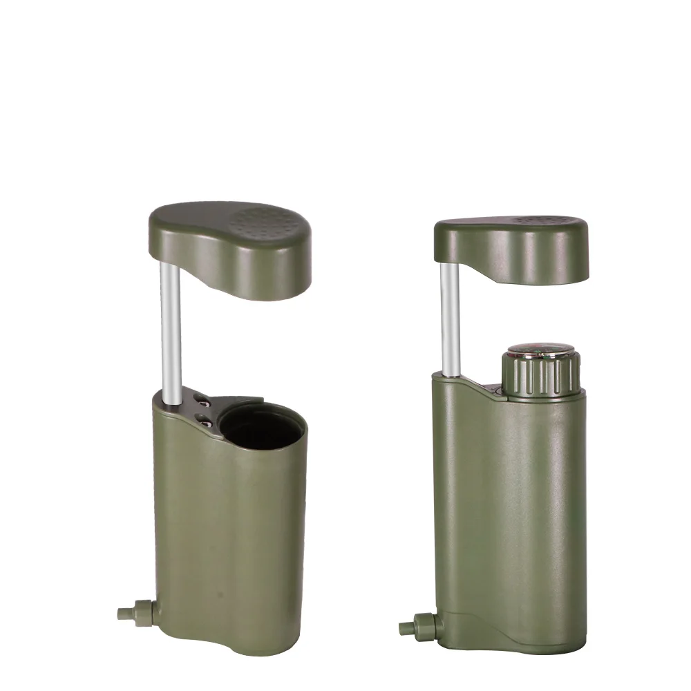 Pompe à Main Purificateur D'eau Portable - Filtre 4 étapes - Kit De Survie (neuf)
