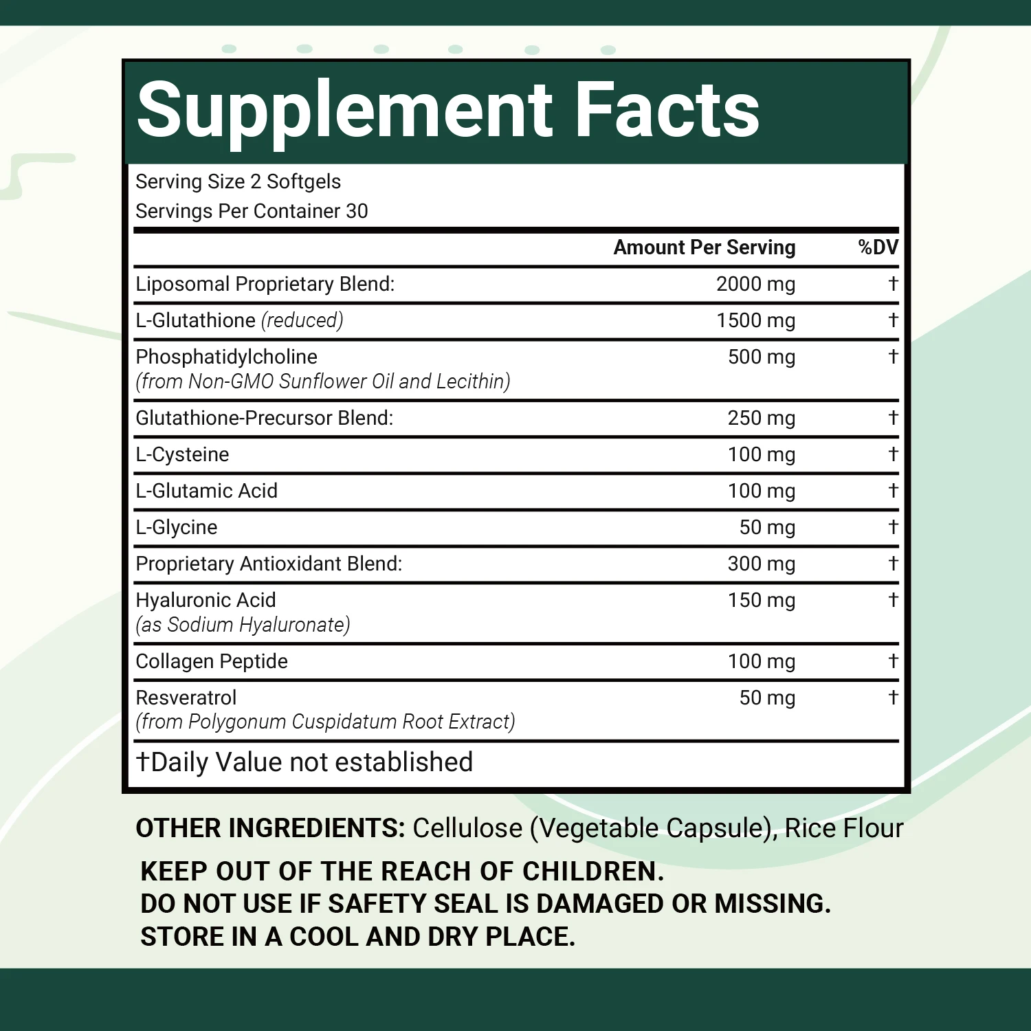 Liposomal Glutathione - Master Antioxidant for Immune Support