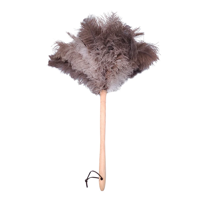 economical quality household natural ostrich feather duster with