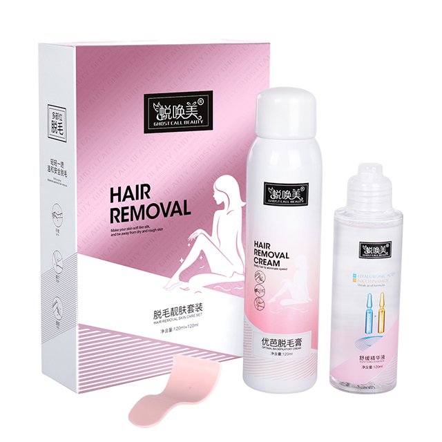 Частная этикетка для удаления волос на теле, безболезненная депиляция оптом