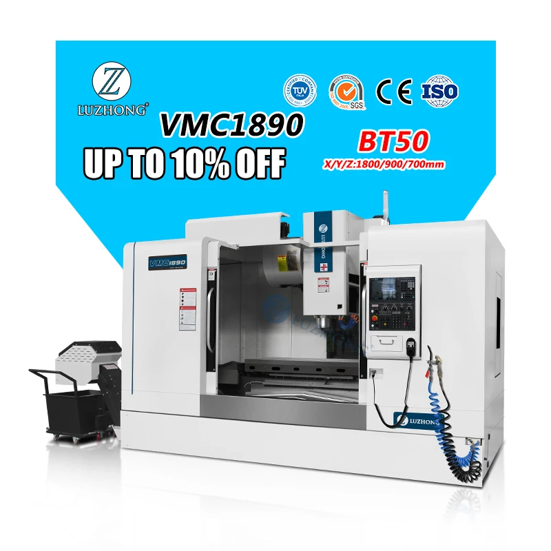 Vertical Machine Center Price VMC1890 3 Axis China CNC Milling Machines