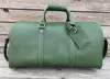 Green- Vegan leather