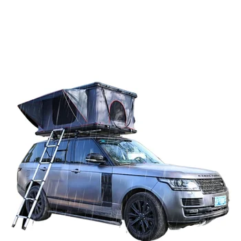 Automatic Folding Car Rooftop Tent Waterproof Aluminum with Oxford Fabric and Helicopter Hard Shell for Self-Driving Camping