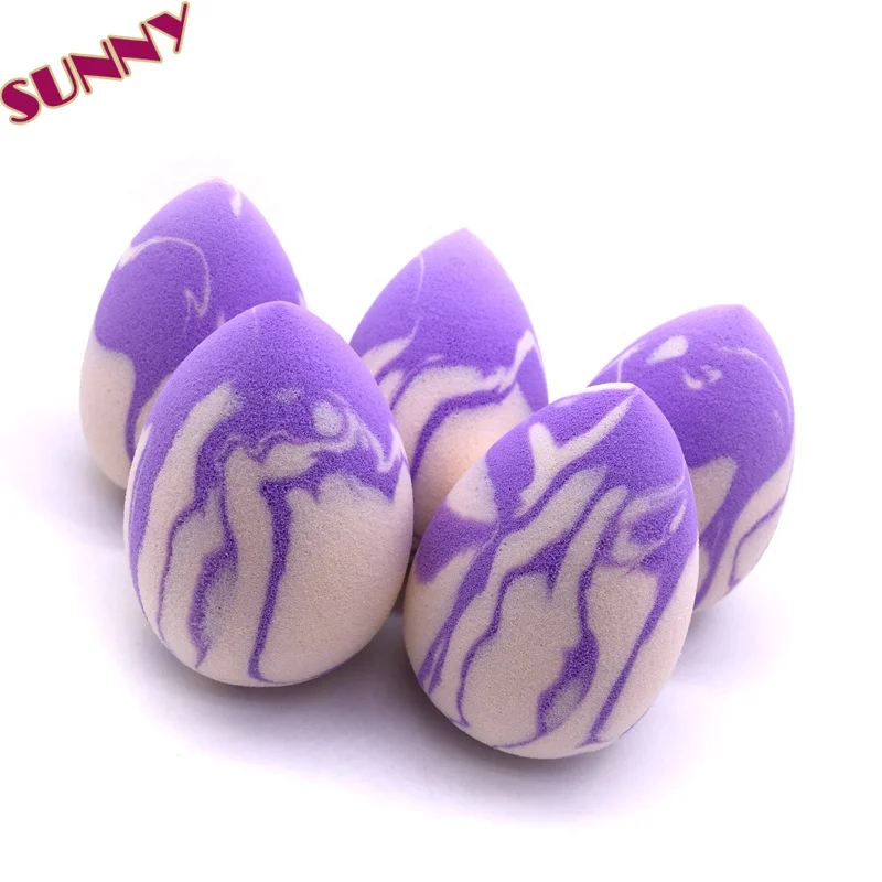 Beauty Tools Marble Color Teardrop Sponge Beauty Accessories Non Latex Makeup Sponge