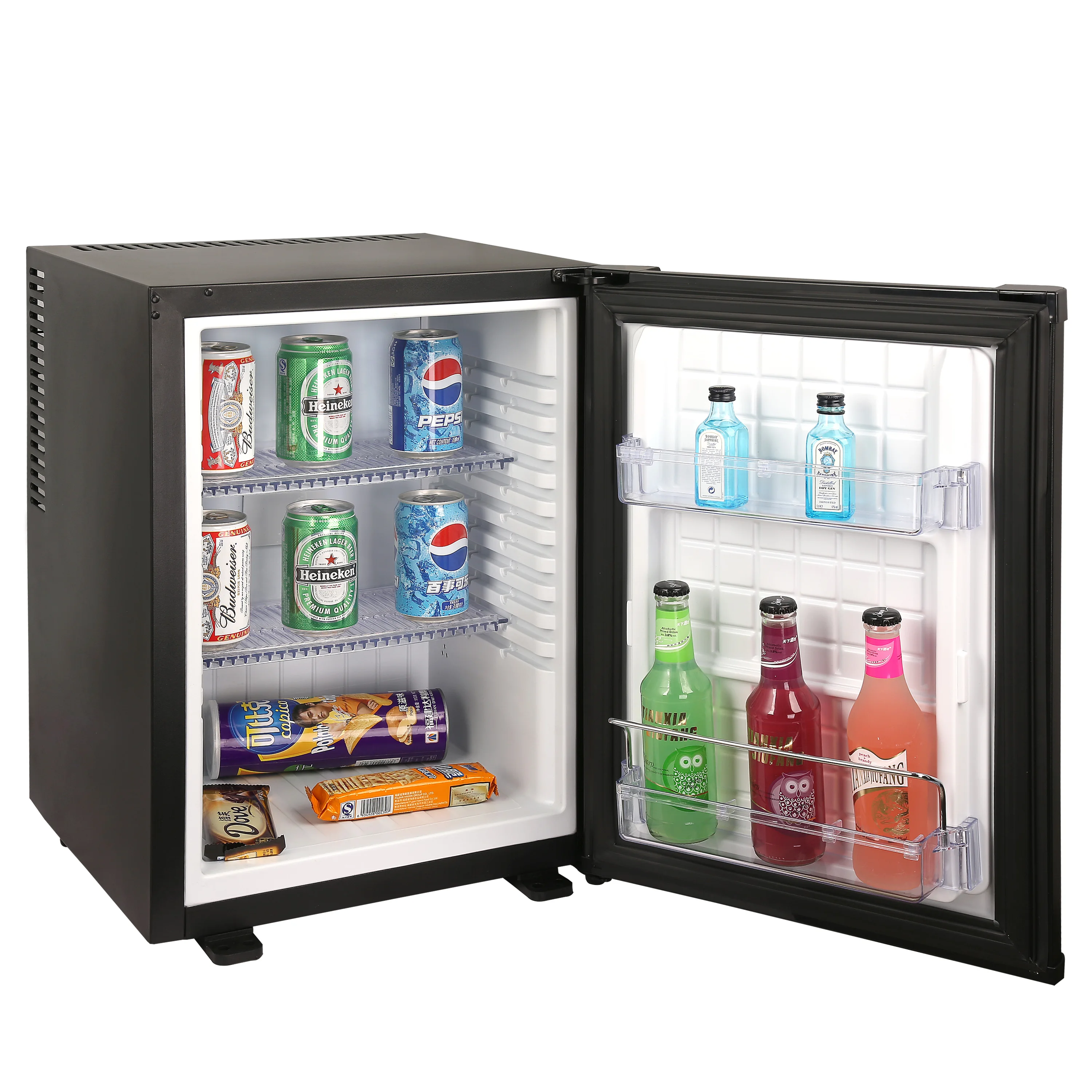 Hot Selling Hotel Black 40L Absorption Minibar Refrigerator - China Hotel  Minibar and Hotel Minibar Cabinet price