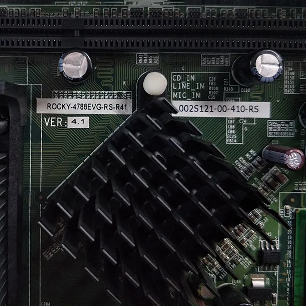 Rocky 4786EVG-RS-R41 Industrial Motherboard, Intel X99, DDR3, Dual