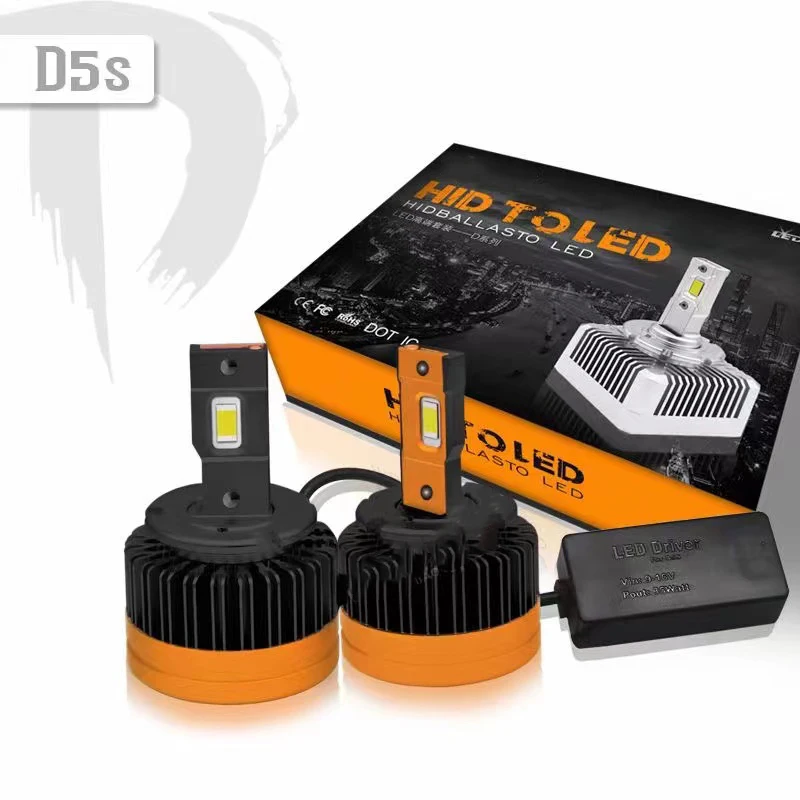 35w 55w Canbus d Series Led Headlight Bulbs 6000k Xenon White D1s Led Headlight Bulb 20000 Lumens Replace the Ballast hid Bulb