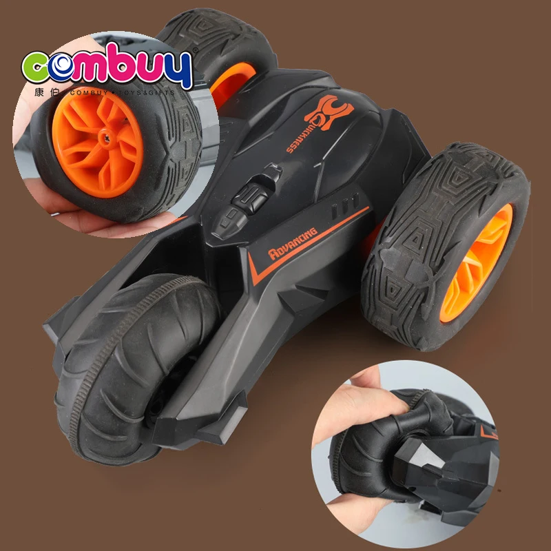 Remote Control Double Sliding Rotating Drift Toy Rc 3 Wheel Stunt Car
