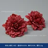 Autumn colors, dahlia blossoms, bright red