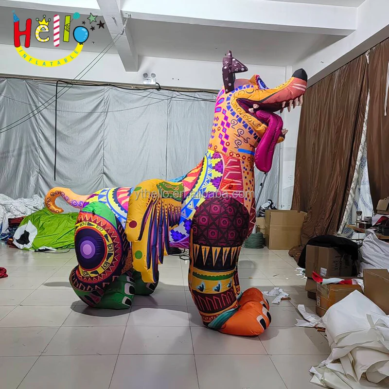 Custom Inflatable Mythical Creatures Costume Inflatable God Beast Wings ...