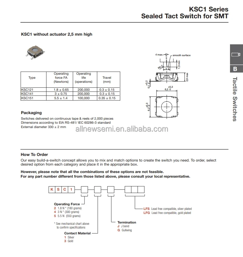 KSC442J70SHLFS 3