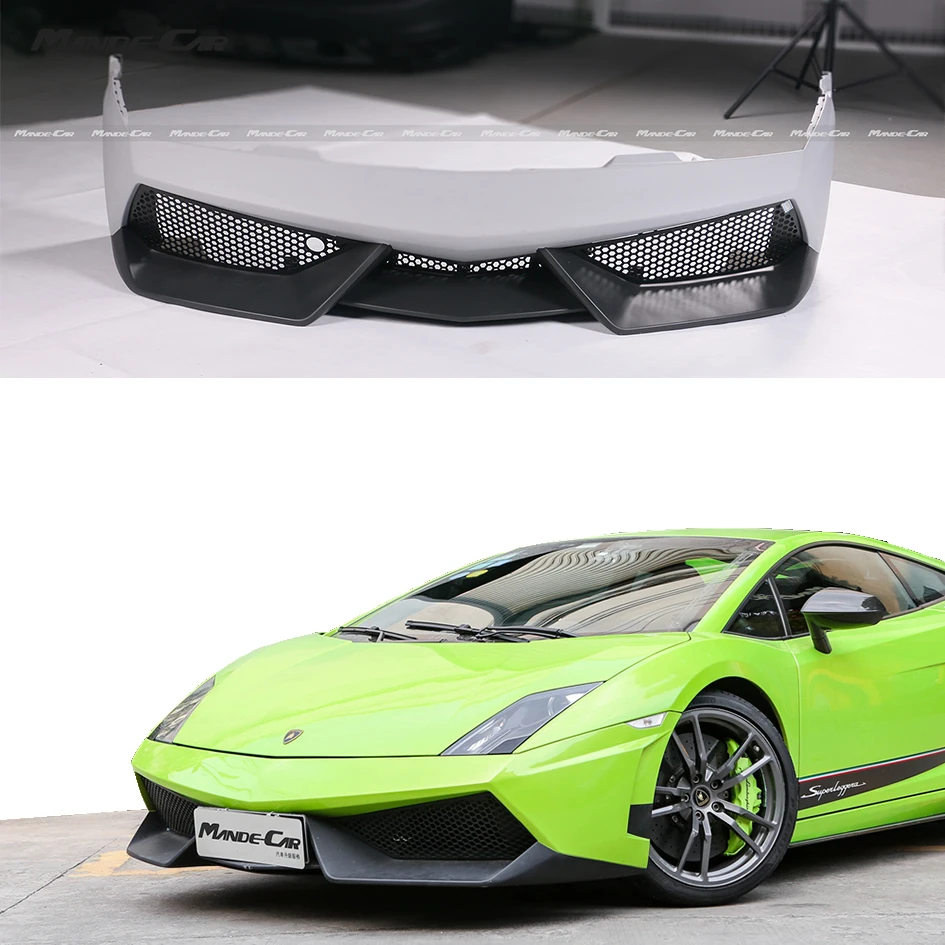 Fiber Glass Lp570 Front Bumper With Aluminum Alloy Vents Grille For Lambo  Gallardo Lp550 Lp560 2008-2014 Oem Design Body Parts - Buy Fiber Glass  Lp570 Front Bumper For Lamborghini,Gallardo Lp560 Lp570 Car