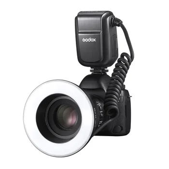 Godox MF-R76 Macro Ring Flash 5000K Ring LED Light Speedlite Flash Light for Canon Nikon Sony and Other DSLR Cameras product image