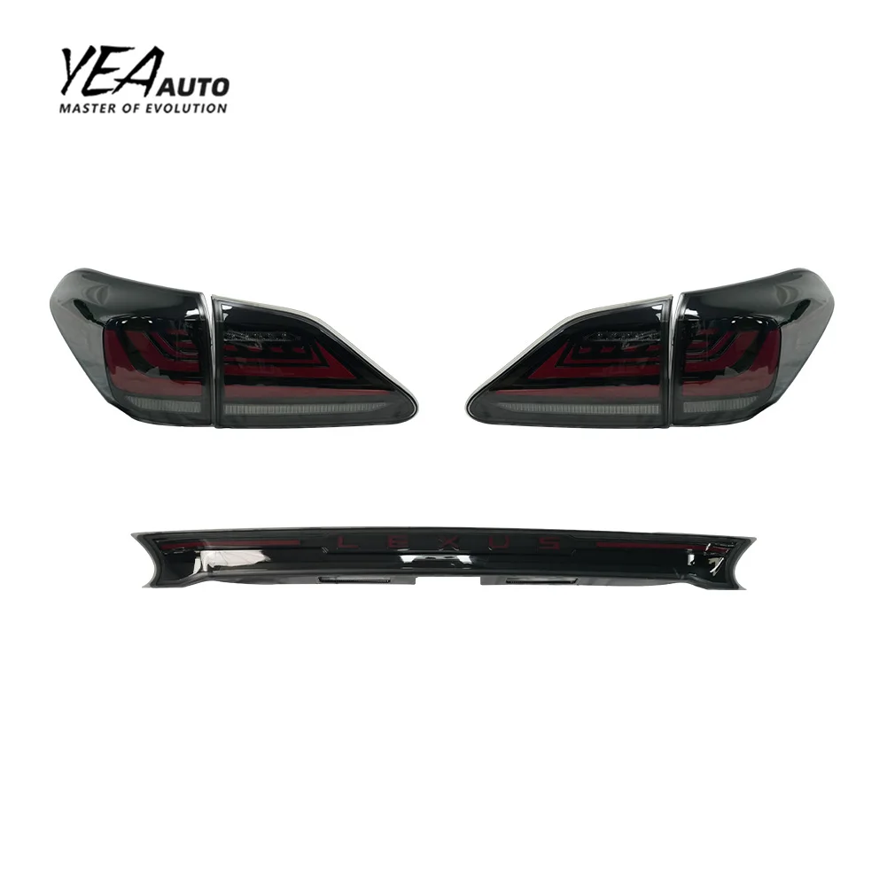 Обновление светодиодных задних фар с подсветкой для Lexus RX 2009-2015 RX270 330 350 450H, задний фонарь с центральной подсветкой 2009-2015