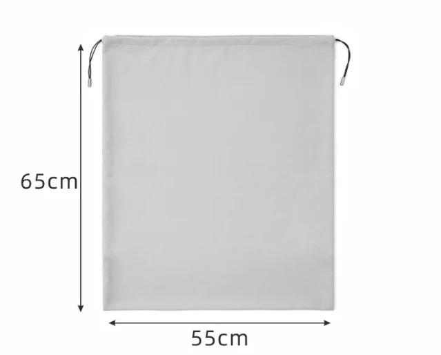 Factory Price Custom jewelry drawstring logo pouch velvet bag With Large Capacity Polyester Drawstring Bag For Storage