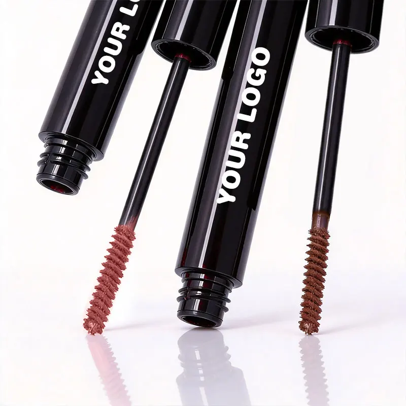 product private label tinted brow gel mascara natural finish eyebrow makeup oem odm support suitable for different brow colors-3