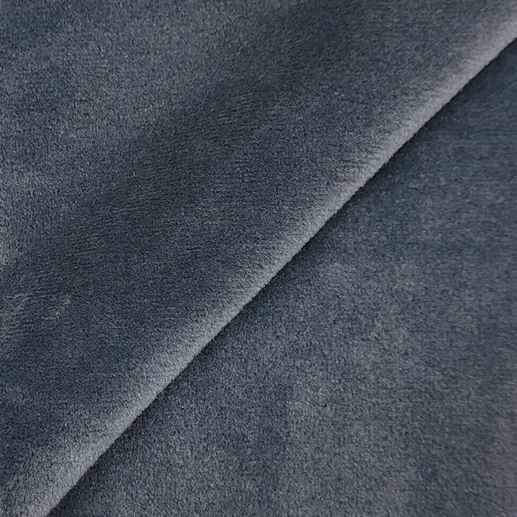 Plain Dyed Super Soft Two Side Velvet Fabric Polyester Material, High Quality Stretch Thick Velvet Fabric for Sale/ factory