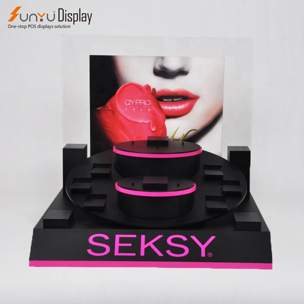 Wholesale High End Custom Design Acrylic Wrist Watch Display Stand Custom Display Rack for Counter Store Promotion