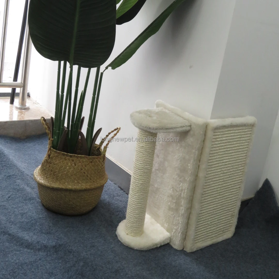Longnew Pet New Design Corner Cat Scratcher Clombing Wall Mounted