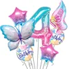 Azul y rosa número 4