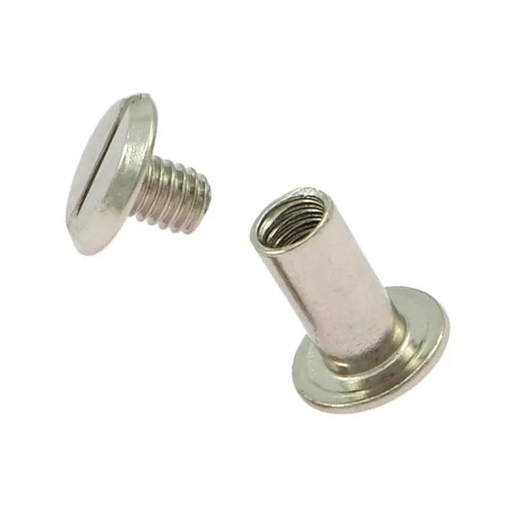 Binding Barrels And Screws Black Chicago Screw For Bicycle Oxide Male