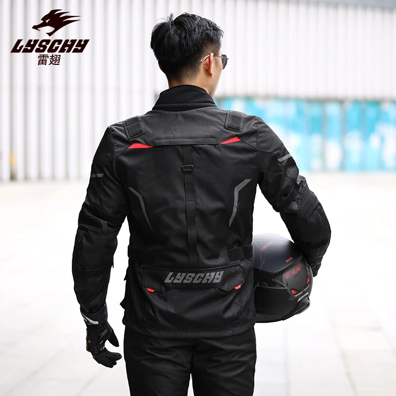 Winter Motorcycle Gear LYSCHY in Waterproof Suit